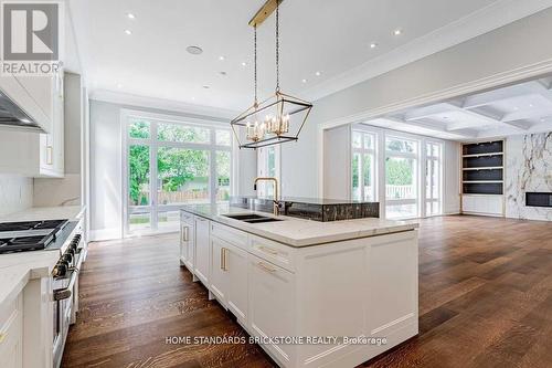 20 Berkindale Drive, Toronto, ON - Indoor Photo Showing Kitchen With Double Sink With Upgraded Kitchen