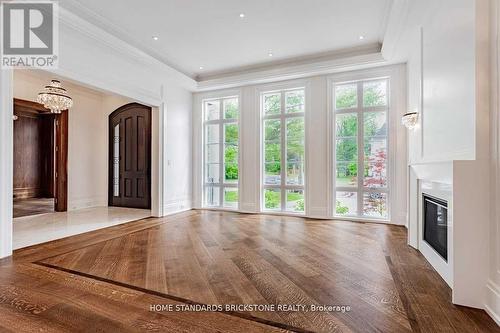 20 Berkindale Drive, Toronto, ON - Indoor With Fireplace