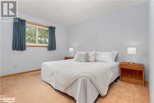 Primary bedroom - 222 Golden Pheasant Drive, Huntsville, ON - Indoor Photo Showing Bedroom