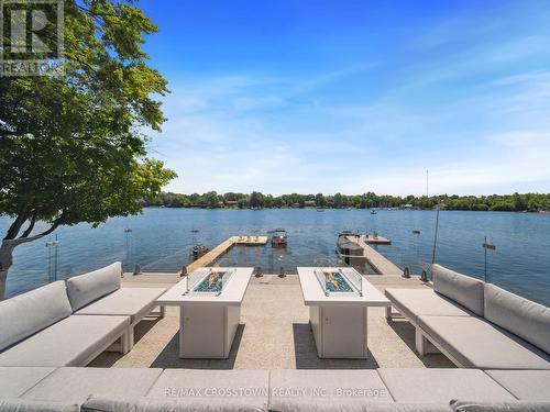 201 Cedar Island Road, Orillia, ON - Outdoor With Body Of Water With View