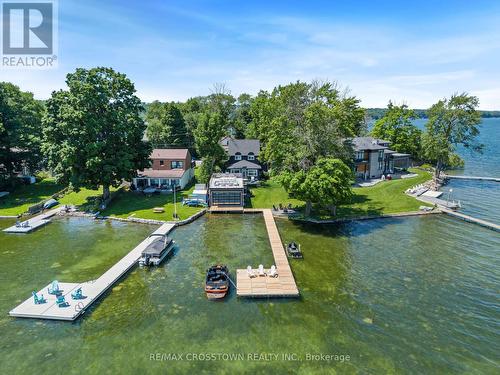 201 Cedar Island Road, Orillia, ON - Outdoor With Body Of Water With View