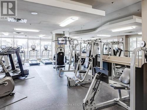 712 - 16 Harrison Garden Boulevard, Toronto, ON - Indoor Photo Showing Gym Room