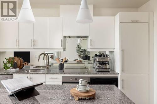 508 - 23 Glebe Road W, Toronto, ON - Indoor Photo Showing Kitchen With Double Sink