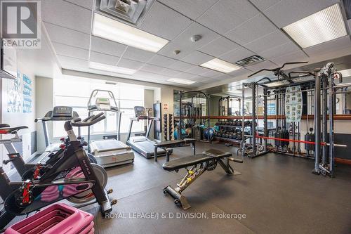 606 - 801 King Street W, Toronto, ON - Indoor Photo Showing Gym Room