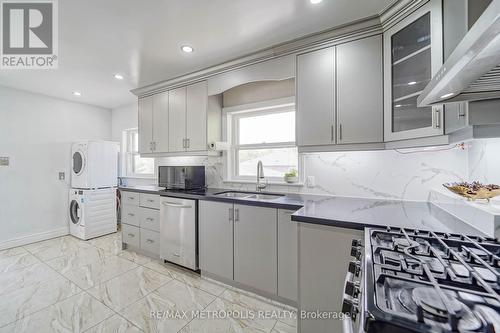 59 Grassington Crescent, Toronto, ON - Indoor Photo Showing Kitchen With Double Sink