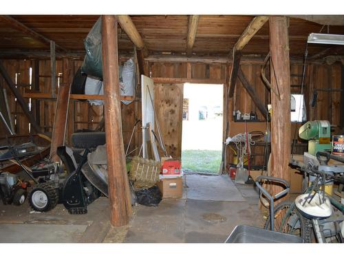 5390 Almond Gardens Road, Grand Forks, BC - Indoor Photo Showing Garage