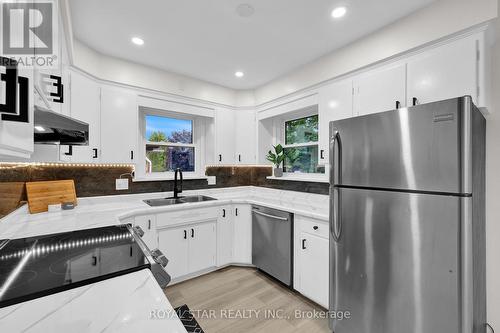 439 Scott Street, St. Catharines, ON - Indoor Photo Showing Kitchen With Double Sink