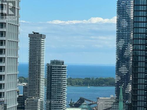 3707 - 82 Dalhousie Street, Toronto, ON - Outdoor With Body Of Water With Facade