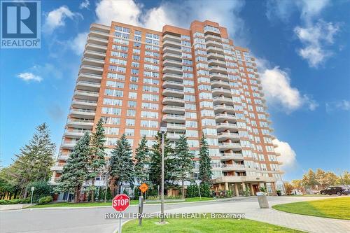 402 - 400 Mclevin Avenue, Toronto, ON - Outdoor With Balcony With Facade