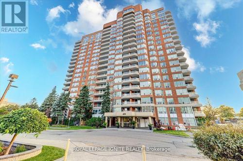 402 - 400 Mclevin Avenue, Toronto, ON - Outdoor With Balcony With Facade