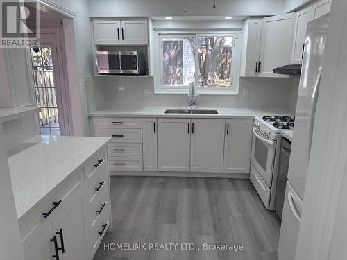 330 Ormond Drive, Oshawa, ON - Indoor Photo Showing Kitchen With Double Sink