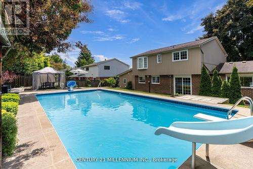32 Ridgehill Drive, Brampton, ON - Outdoor With In Ground Pool With Backyard With Exterior