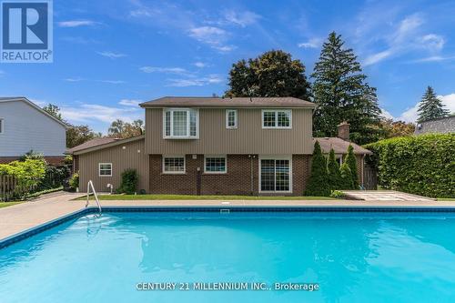 32 Ridgehill Drive, Brampton, ON - Outdoor With In Ground Pool With Backyard