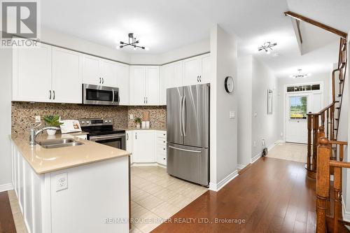 37 Goodsway Trail, Brampton, ON - Indoor Photo Showing Kitchen With Double Sink