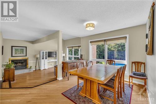 5171 Algonquin Road, Brockville, ON - Indoor Photo Showing Dining Room With Fireplace