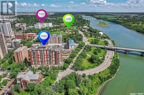 506 902 Spadina Crescent E, Saskatoon, SK - Outdoor With Body Of Water With View