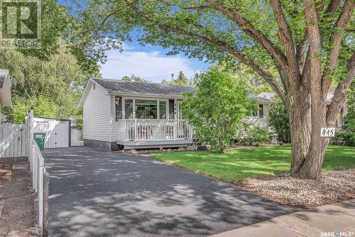 445 Simon Fraser Crescent, Saskatoon, SK - Outdoor With Deck Patio Veranda