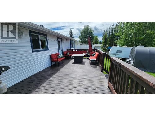 7887 Thompson Drive, Prince George, BC - Outdoor With Deck Patio Veranda With Exterior