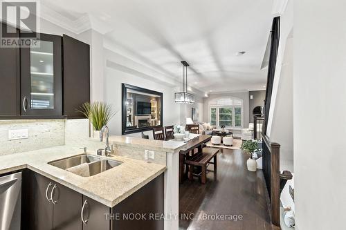 75 - 1812 Burnhamthorpe Road E, Mississauga, ON - Indoor Photo Showing Kitchen With Double Sink