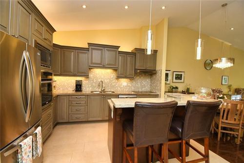 26 Toulon Avenue, Hamilton, ON - Indoor Photo Showing Kitchen With Stainless Steel Kitchen With Upgraded Kitchen