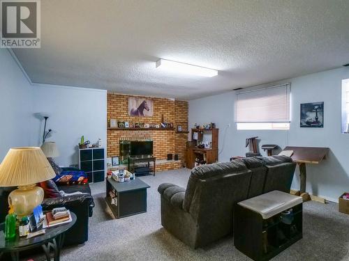 807 Avery Avenue, Quesnel, BC - Indoor With Fireplace