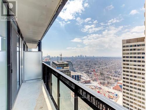 2103 - 8 Eglinton Avenue E, Toronto, ON - Outdoor With Balcony With View