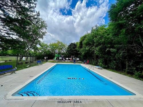 303-3145 Queen Frederica Dr, Mississauga, ON - Outdoor With In Ground Pool With Backyard