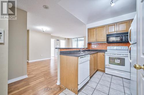 2203 - 7 Lorraine Drive, Toronto, ON - Indoor Photo Showing Kitchen With Double Sink