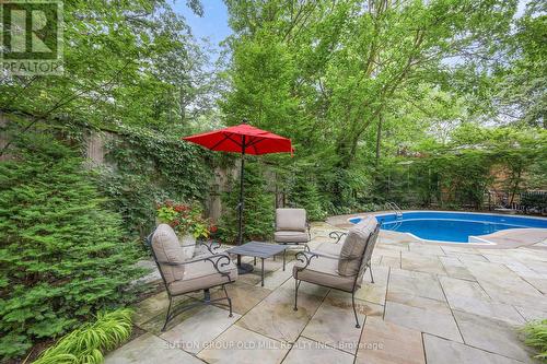1482 Merrow Road, Mississauga, ON - Outdoor With In Ground Pool With Deck Patio Veranda