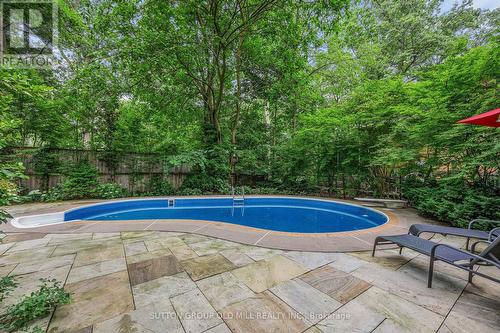 1482 Merrow Road, Mississauga, ON - Outdoor With In Ground Pool With Backyard