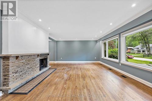 1482 Merrow Road, Mississauga, ON - Indoor With Fireplace