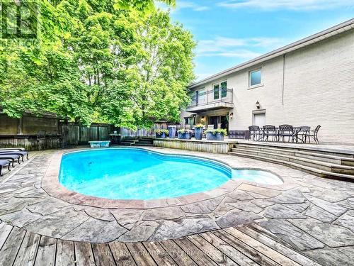 51 Blue Forest Drive, Toronto, ON - Outdoor With In Ground Pool With Deck Patio Veranda