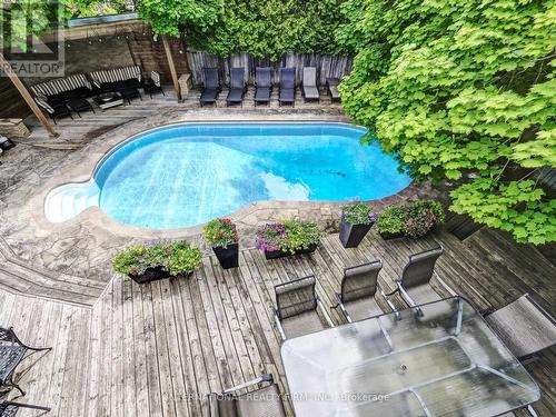 51 Blue Forest Drive, Toronto, ON - Outdoor With In Ground Pool With Deck Patio Veranda With Backyard