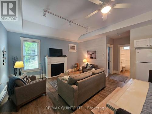 201 - 36 Hollow Lane, Prince Edward County, ON - Indoor Photo Showing Living Room With Fireplace