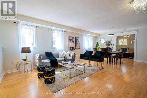 6 Maple Beach Crescent, Brampton, ON - Indoor Photo Showing Living Room With Fireplace