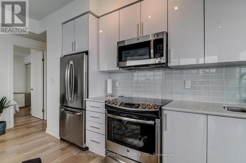 1703 - 20 Bruyeres Mews, Toronto, ON - Indoor Photo Showing Kitchen With Stainless Steel Kitchen With Upgraded Kitchen