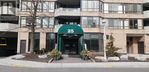 823 - 25 Austin Drive, Markham, ON - Outdoor With Balcony With Facade