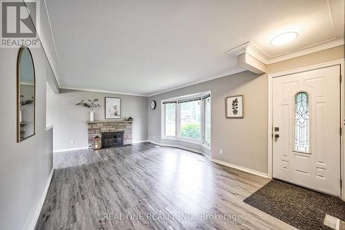 98 Prince Charles Drive, St. Catharines, ON - Indoor With Fireplace