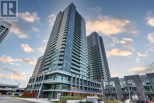 503 - 2 Sonic Way, Toronto, ON - Outdoor With Balcony With Facade