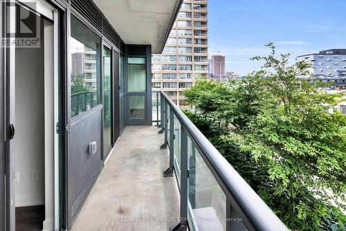 503 - 2 Sonic Way, Toronto, ON - Outdoor With Balcony