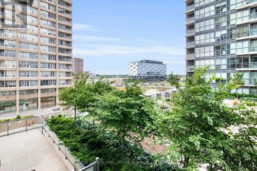 503 - 2 Sonic Way, Toronto, ON - Outdoor With Balcony With Facade