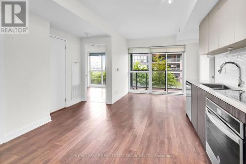 503 - 2 Sonic Way, Toronto, ON - Indoor Photo Showing Kitchen