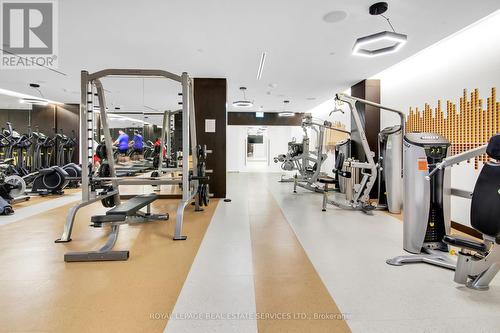 503 - 2 Sonic Way, Toronto, ON - Indoor Photo Showing Gym Room