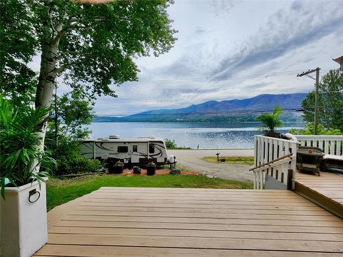 3027 Squilax Anglemont Road, Lee Creek, BC - Outdoor With Body Of Water With Deck Patio Veranda With View