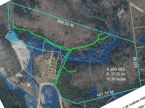 Plan (croquis) - 10E Concession, Grenville-Sur-La-Rouge, QC 