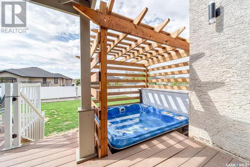 69 Goldenglow Drive, Moose Jaw, SK - Outdoor With Deck Patio Veranda