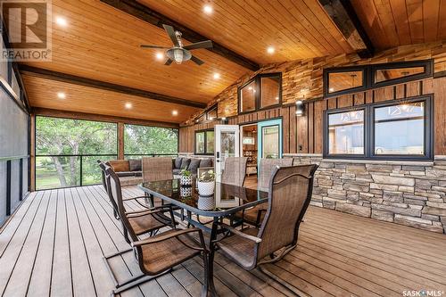 Paulhus Acreage, Moose Jaw Rm No. 161, SK - Outdoor With Deck Patio Veranda With Exterior