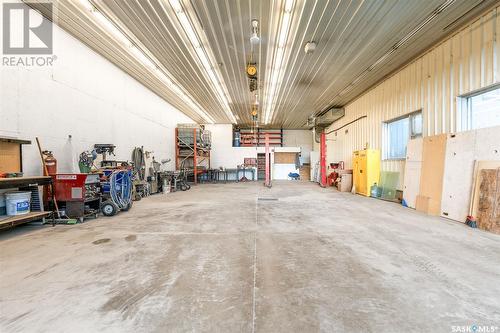 Paulhus Acreage, Moose Jaw Rm No. 161, SK - Indoor Photo Showing Garage