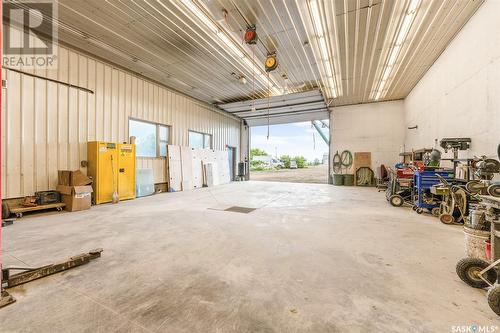 Paulhus Acreage, Moose Jaw Rm No. 161, SK - Indoor Photo Showing Garage