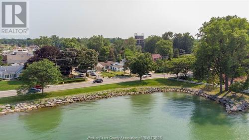 6725 Riverside Drive East, Windsor, ON - Outdoor With Body Of Water With View